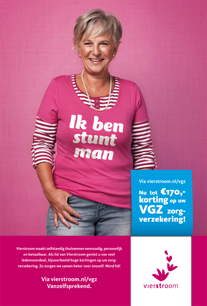 vierstroom abri Creatief communicatie concept vierstroom abri