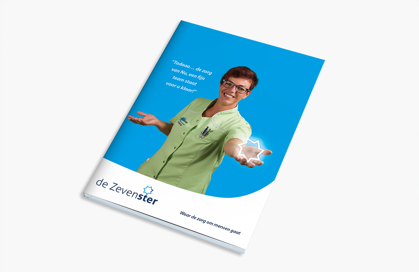 Grafische vormgeving brochure de zevenster