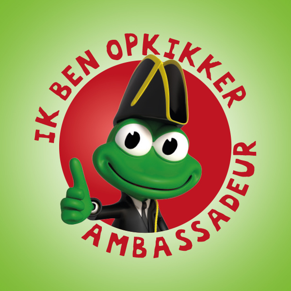 Creatief communicatie concept voor Stichting Opkikker