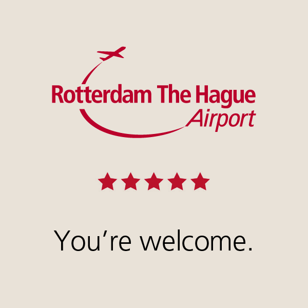 Design website Rotterdam The Hague Airport