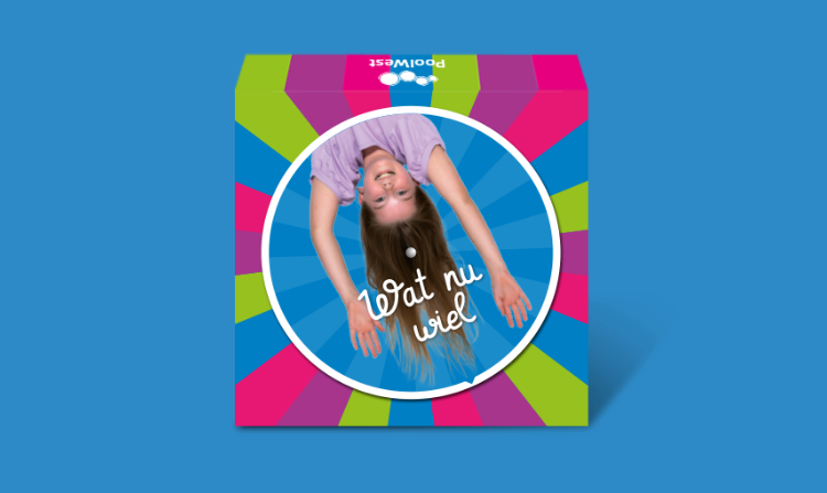 Grafische vormgeving doos Poolwest