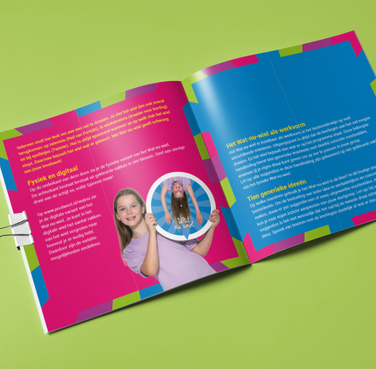 Grafische vormgeving brochure Poolwest