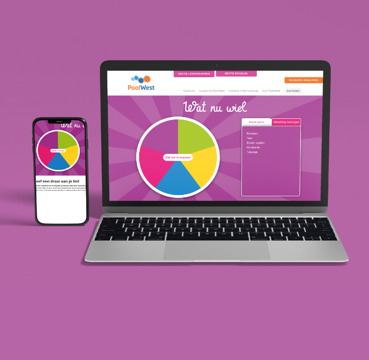 Design website poolwest